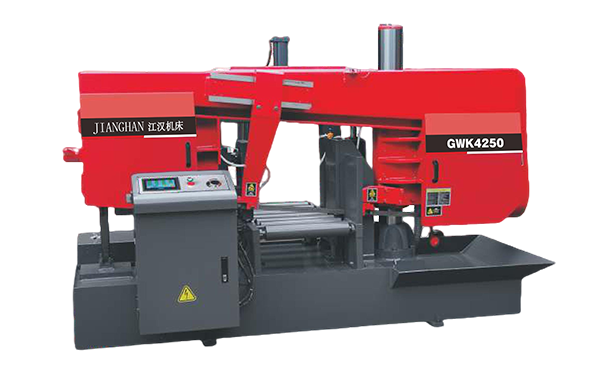 万山GWK4250卧式带锯床（型材专切）