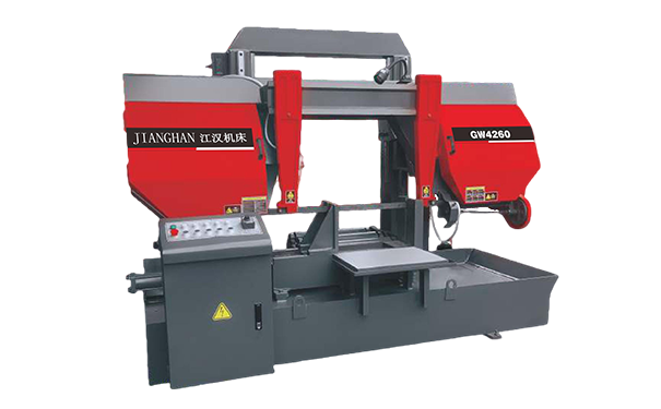 万山GW4260双柱龙门卧式带锯床