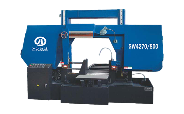 万山GW4270/800双柱龙门卧式带锯床